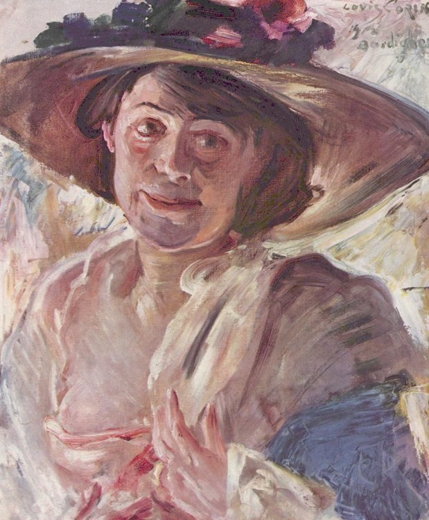 Lovis Corinth Woman With Rose-Trimmed Hat - ART@Berlin